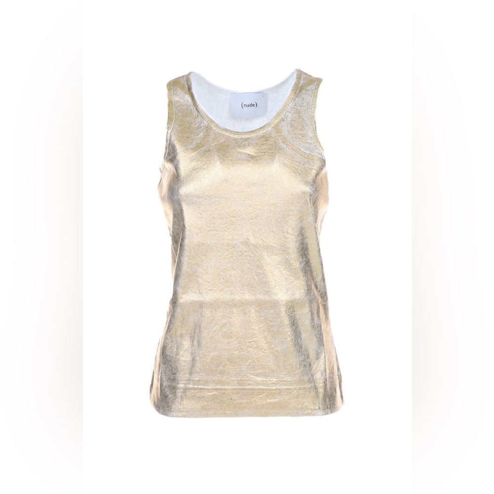 (nude) Laminated Tank Top